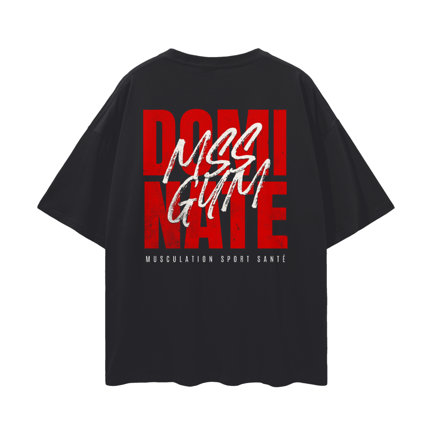 MSS Dominate / Black Oversize Tee
